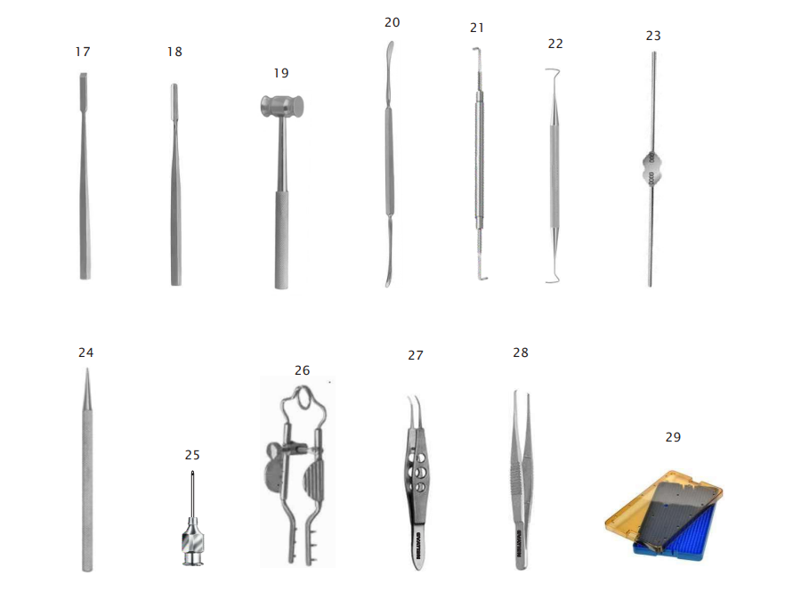 Microsurgery Lacrimal Set (Dcr)